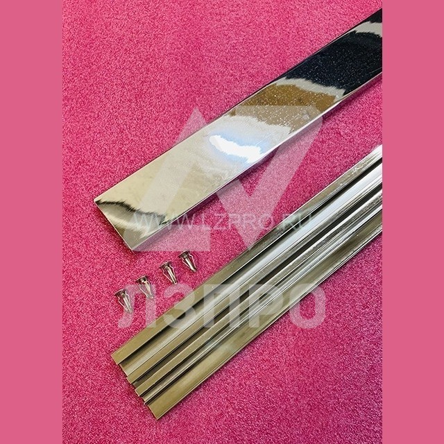 Плинтус кабины лифта L-2088 mm CHROME FAA459E999 CH 2088 Otis
