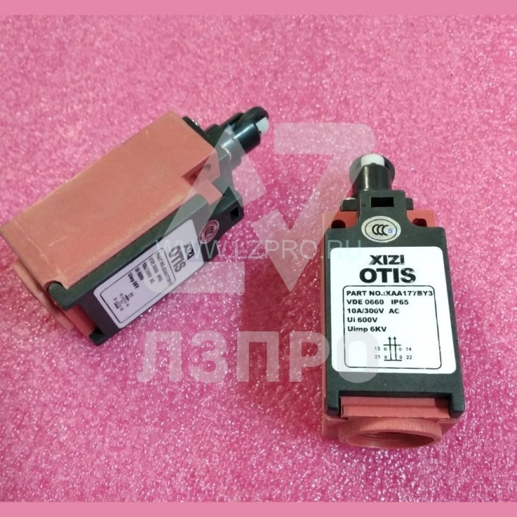 Выключатель самовозвратный LX2-413 XIZI Otis XAA177BY3