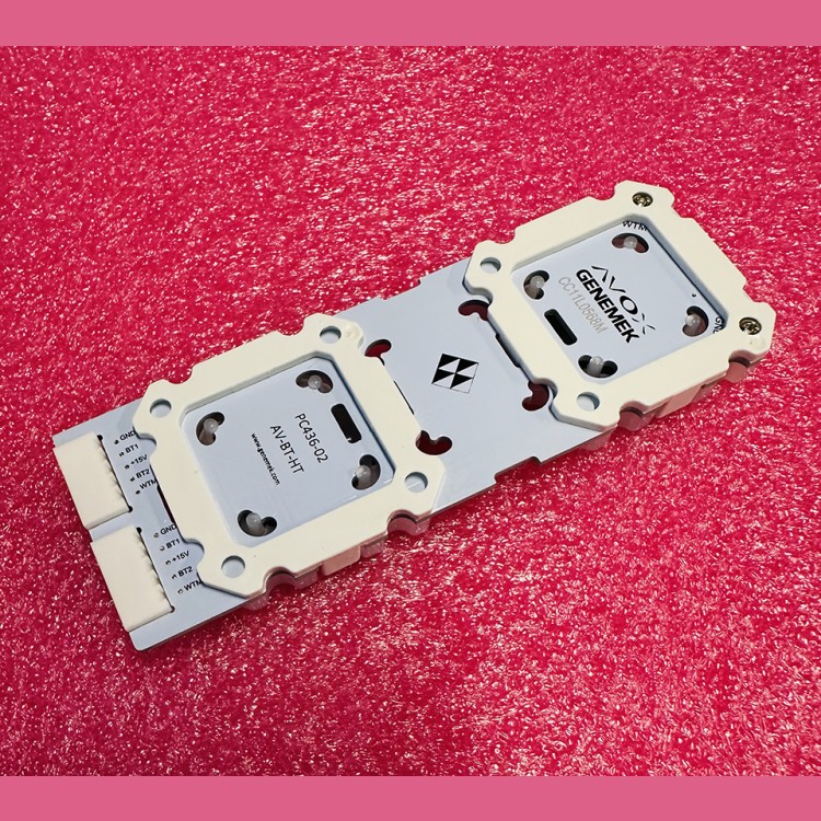 Плата вызывной панели на две кнопки красная индикация PCA436-02 AVOX Genemek